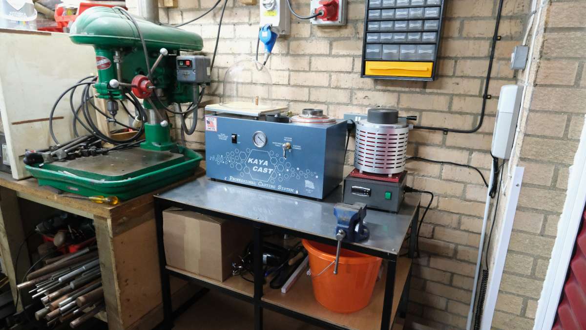 Investment Casting Setup