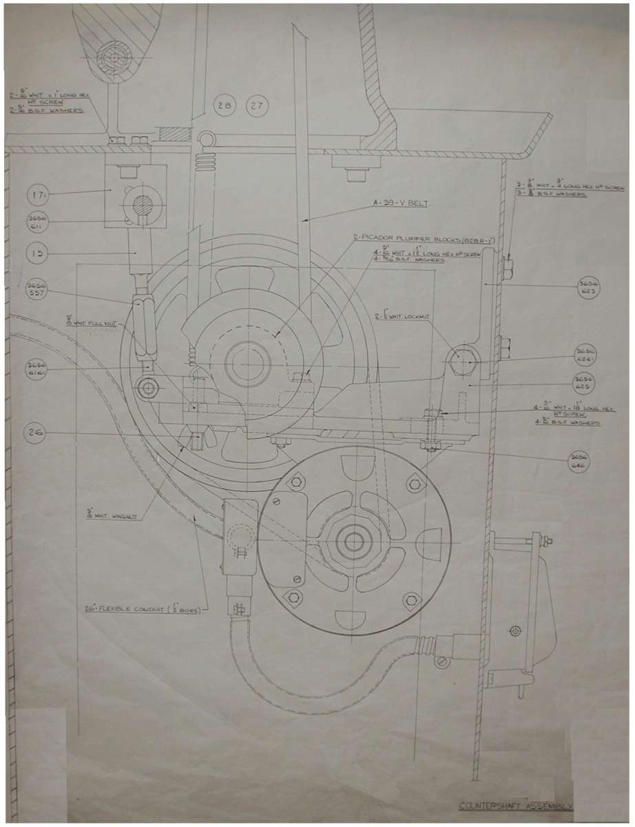 countershaft assy