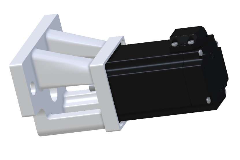 X-axis mount and stepper