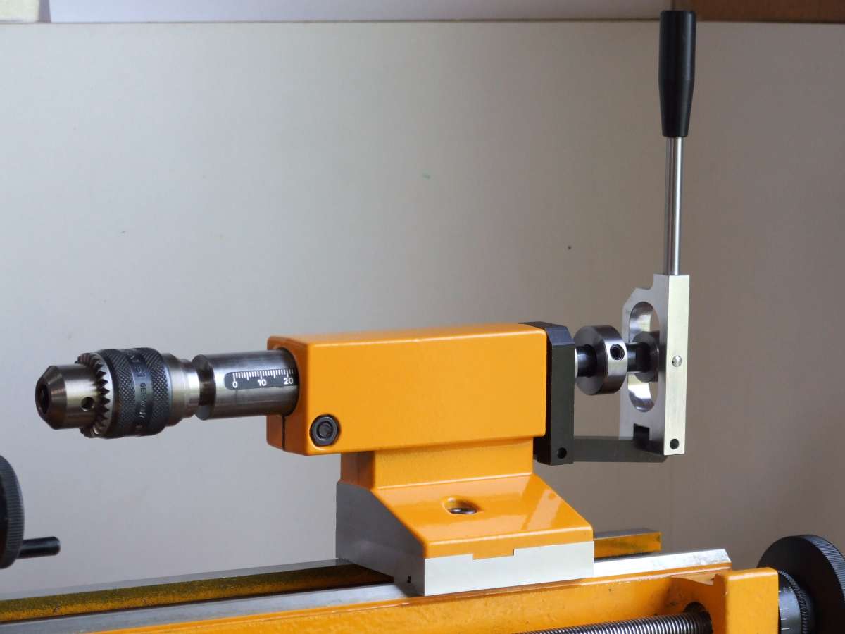 Fig 7 Attachment in vertical position.