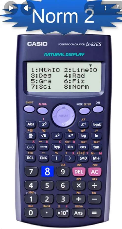 Casio fx 83ES