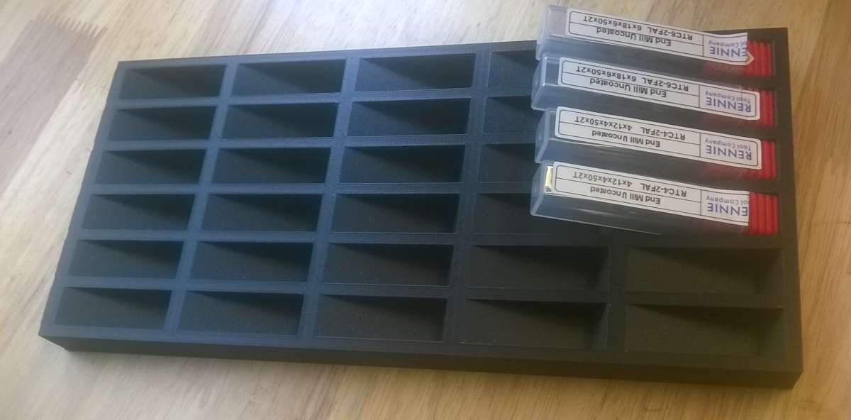 end mill rack