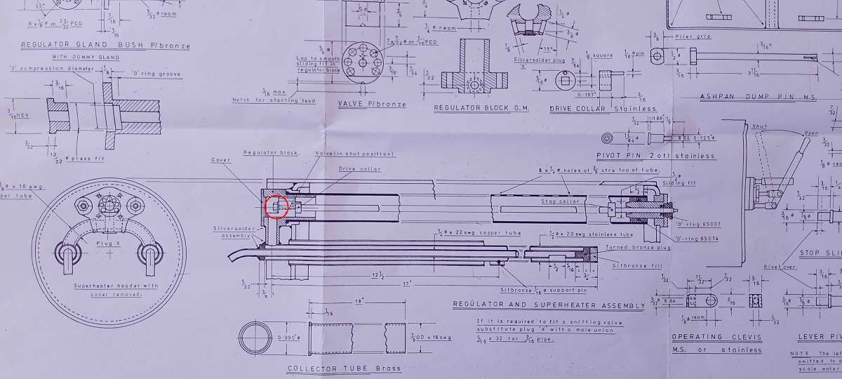 Regulator drawing