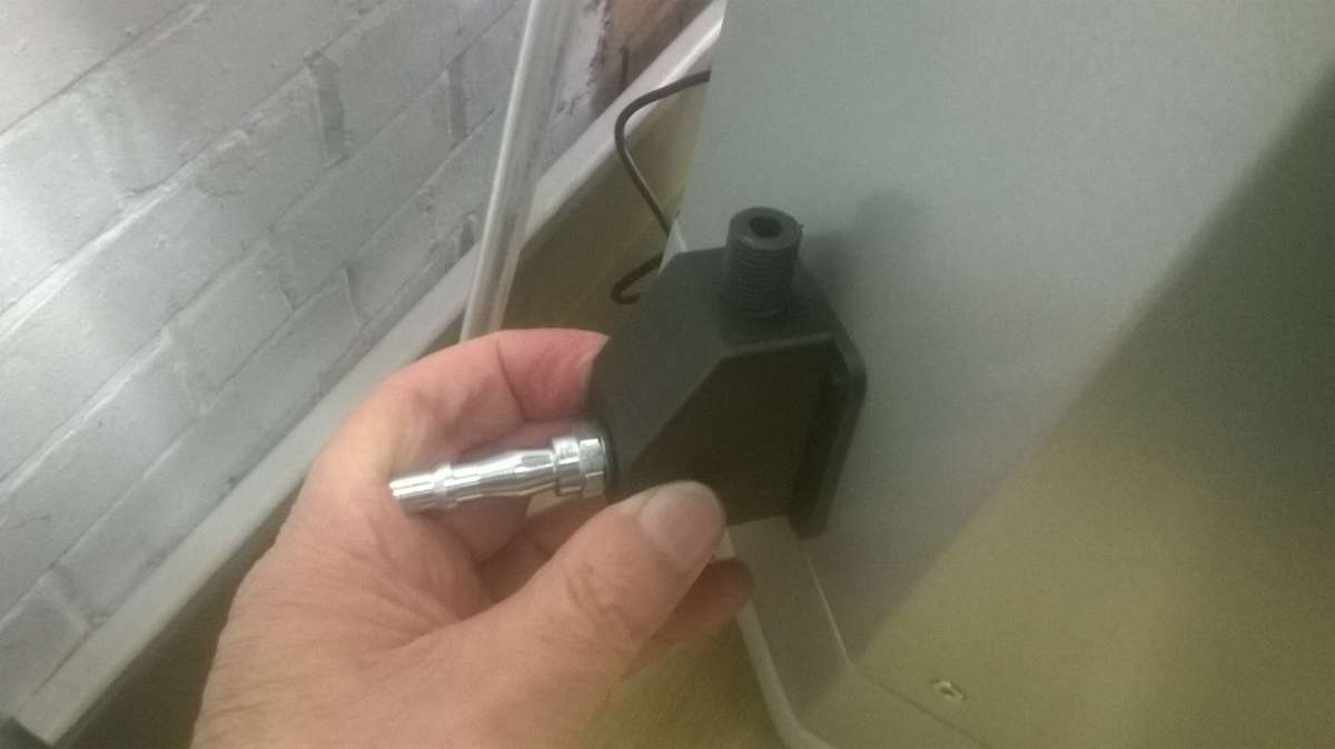 Position of block on case