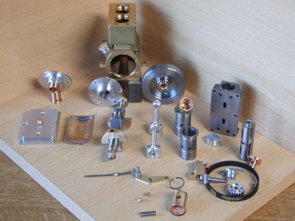 Fig 2 The 2-Cylinder Components