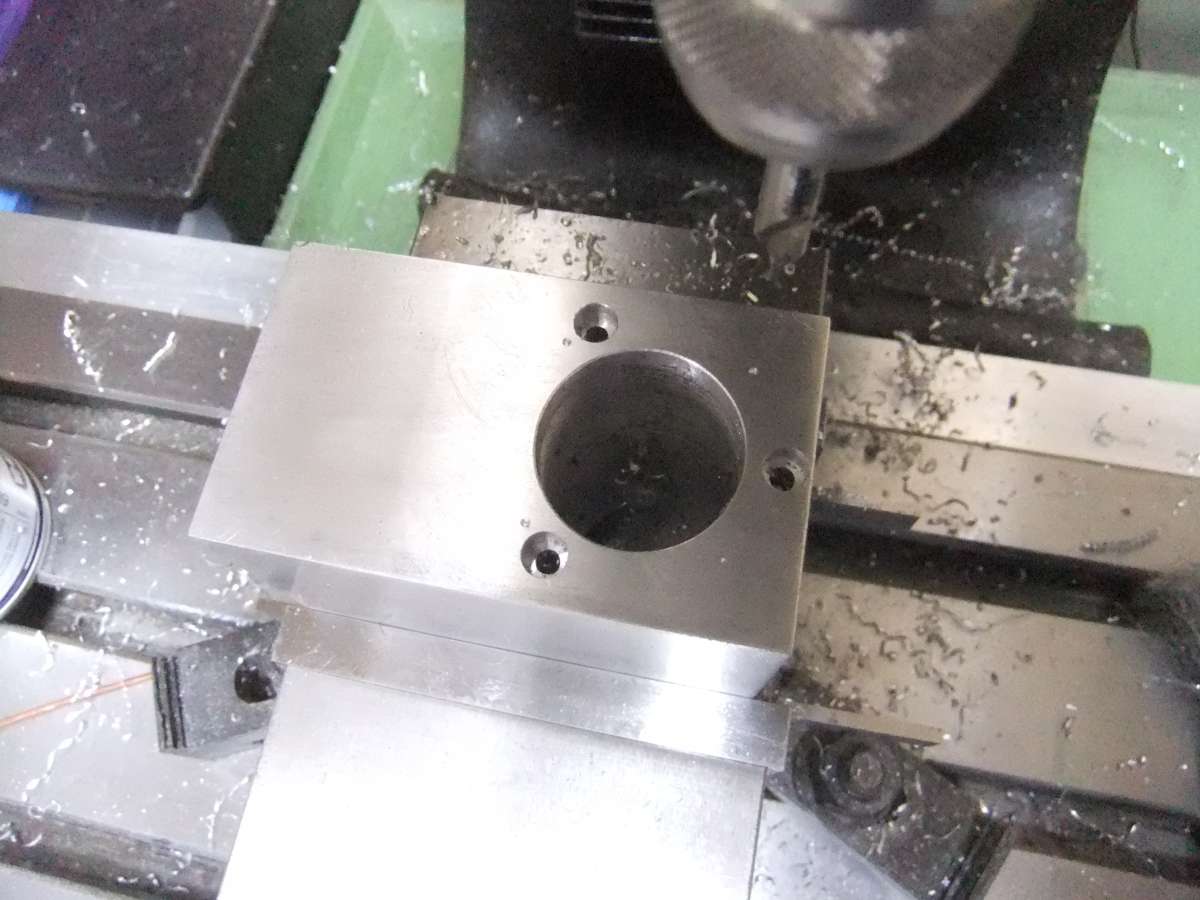 drilling the water hopper (6)