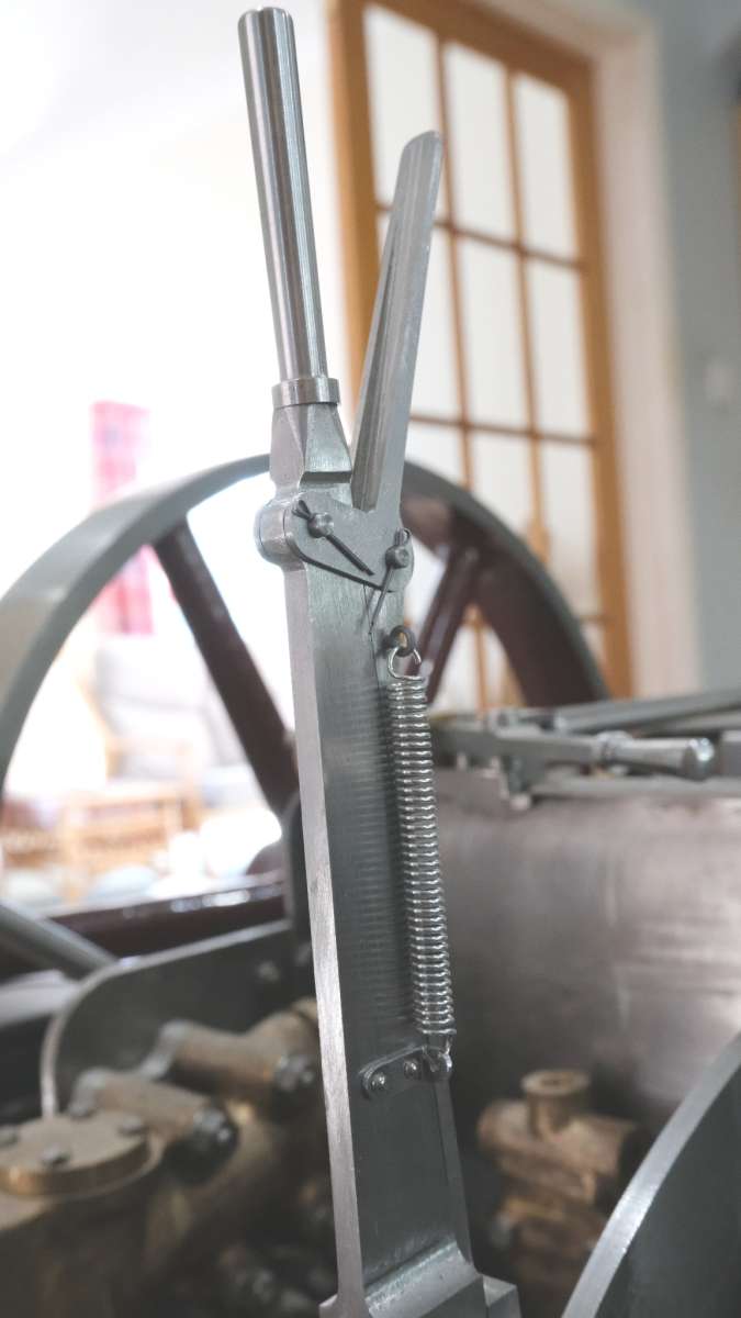Reversing Lever - Eyelet and Spring