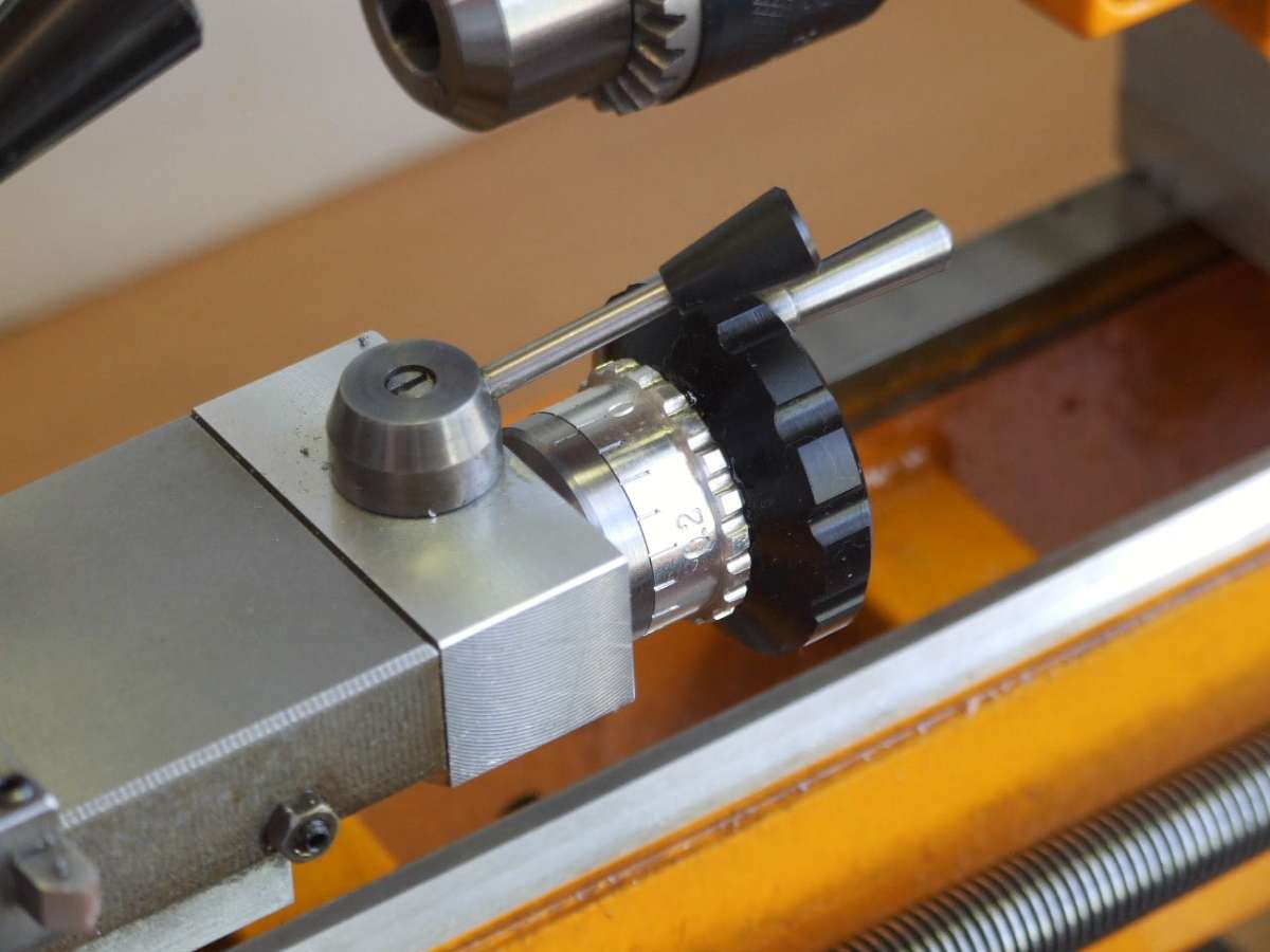 Attachment fitted, note larger Dial Photo 1
