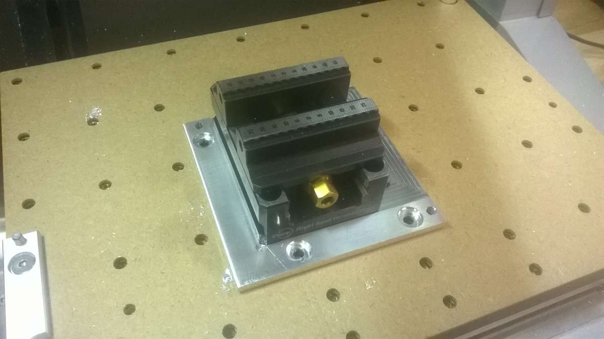 XinDian vice mounted on plate at anchor 2 
