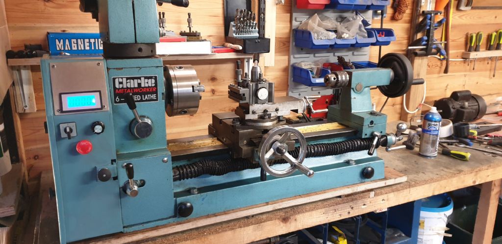 Clarke cl500m metal lathe with mill drill discount