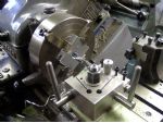 The steel clamp after folding