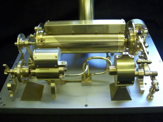 Front view of allmost complete mechanism.