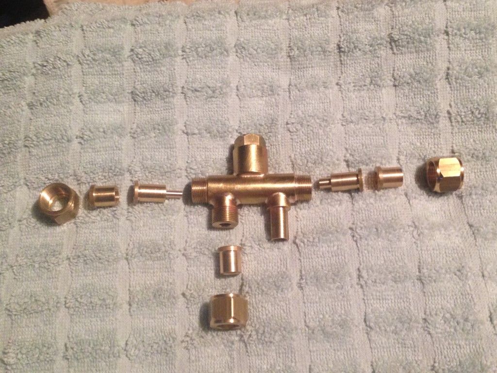 Parts of a Model Steam Injector